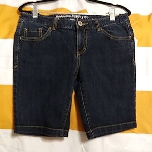 Mossino supply co.  D. Blue shorts